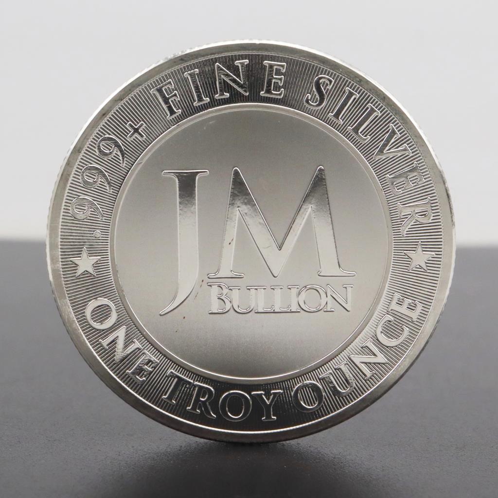 JM Bullion Fine Silver One Troy Oz. Round | Property Room