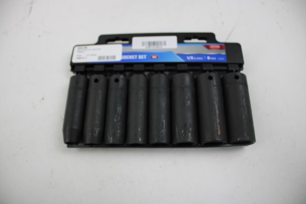 JobSmart 1/2" Drive 8-Piece Socket Set