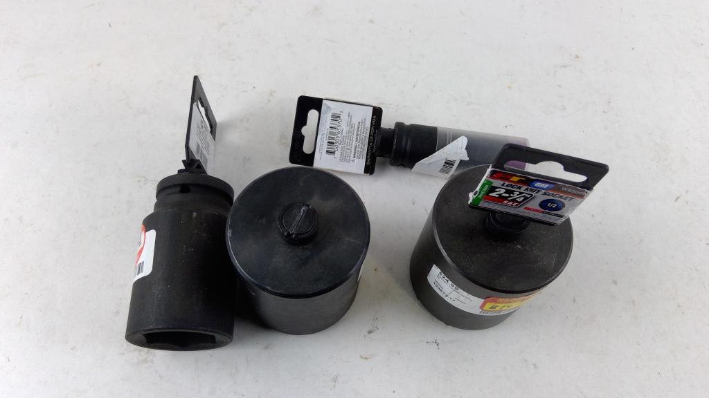 Jobsmart 1-3/8" Socket And More 4 Pieces