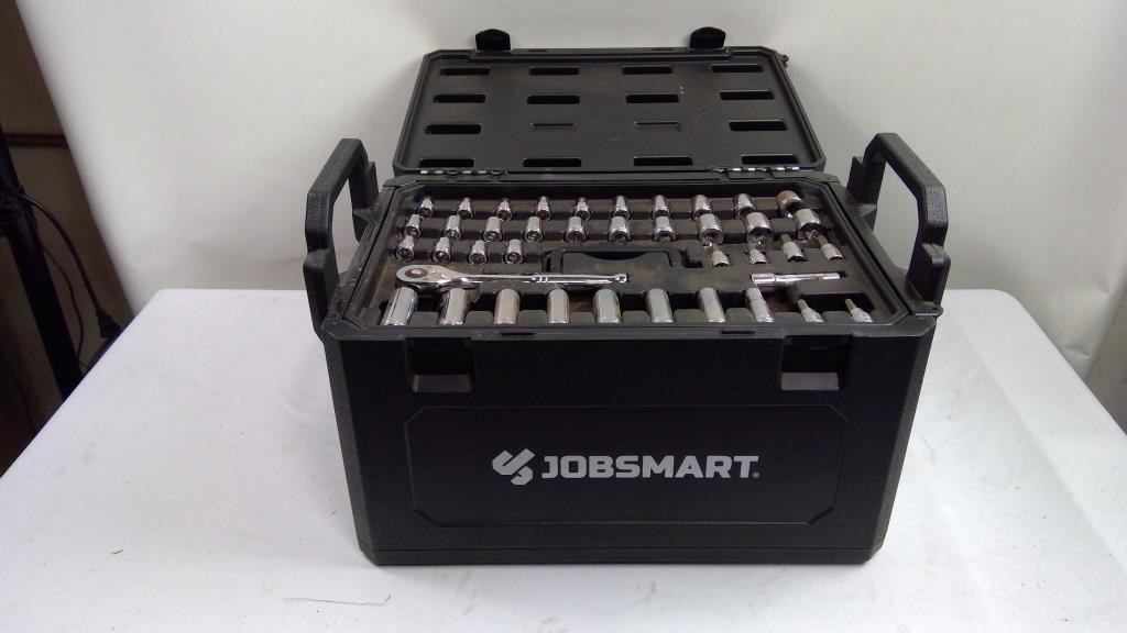 JobSmart Mechanic's Tool Set - Sockets, Hex Keys, And Ratchets