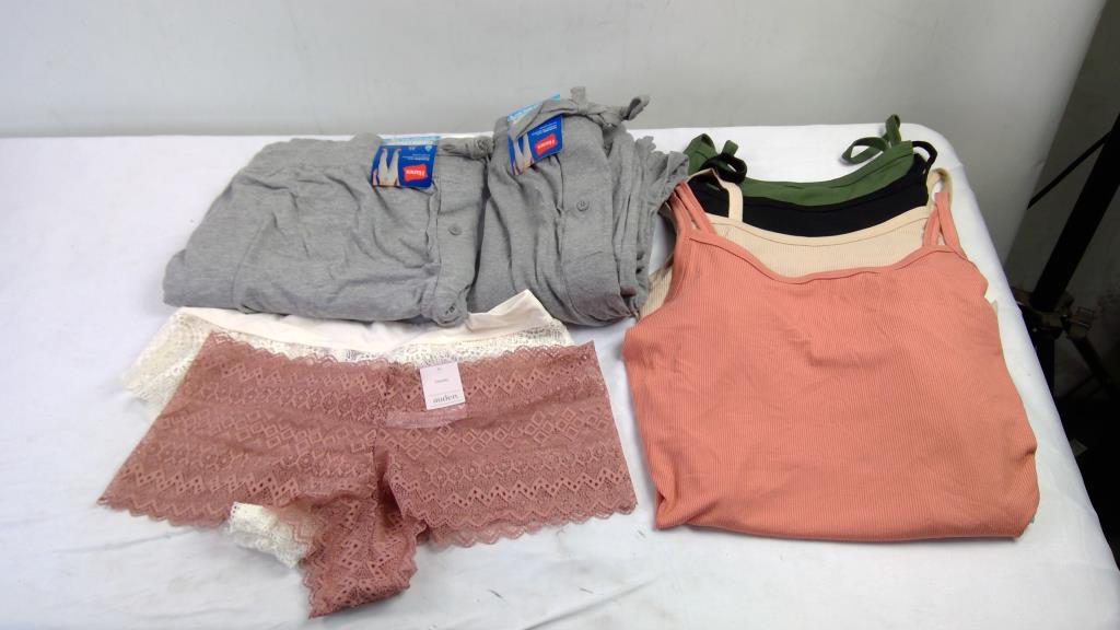 Jogger Sleep Pant, Shirt, Underwear Lot, 8 Pieces