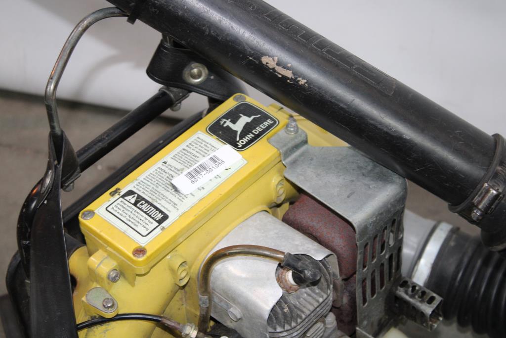 John Deer Backpack Blower Property Room