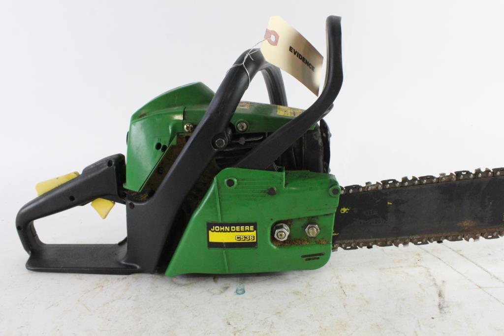 John Deere Chainsaw Property Room