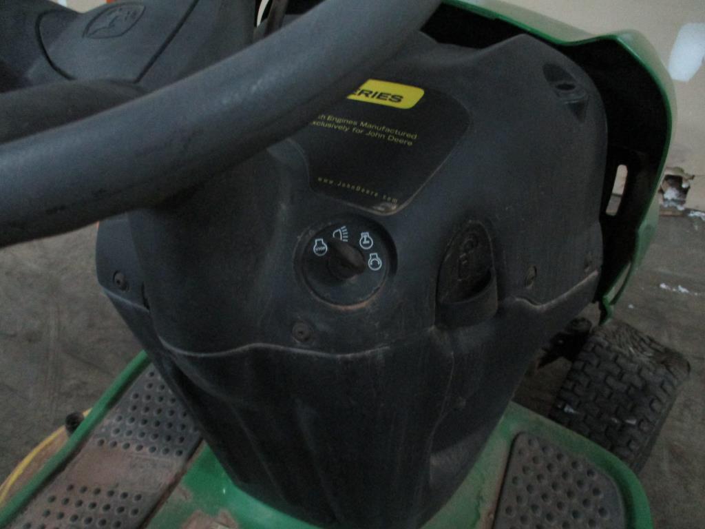 John Deere Riding Lawn Mower Property Room