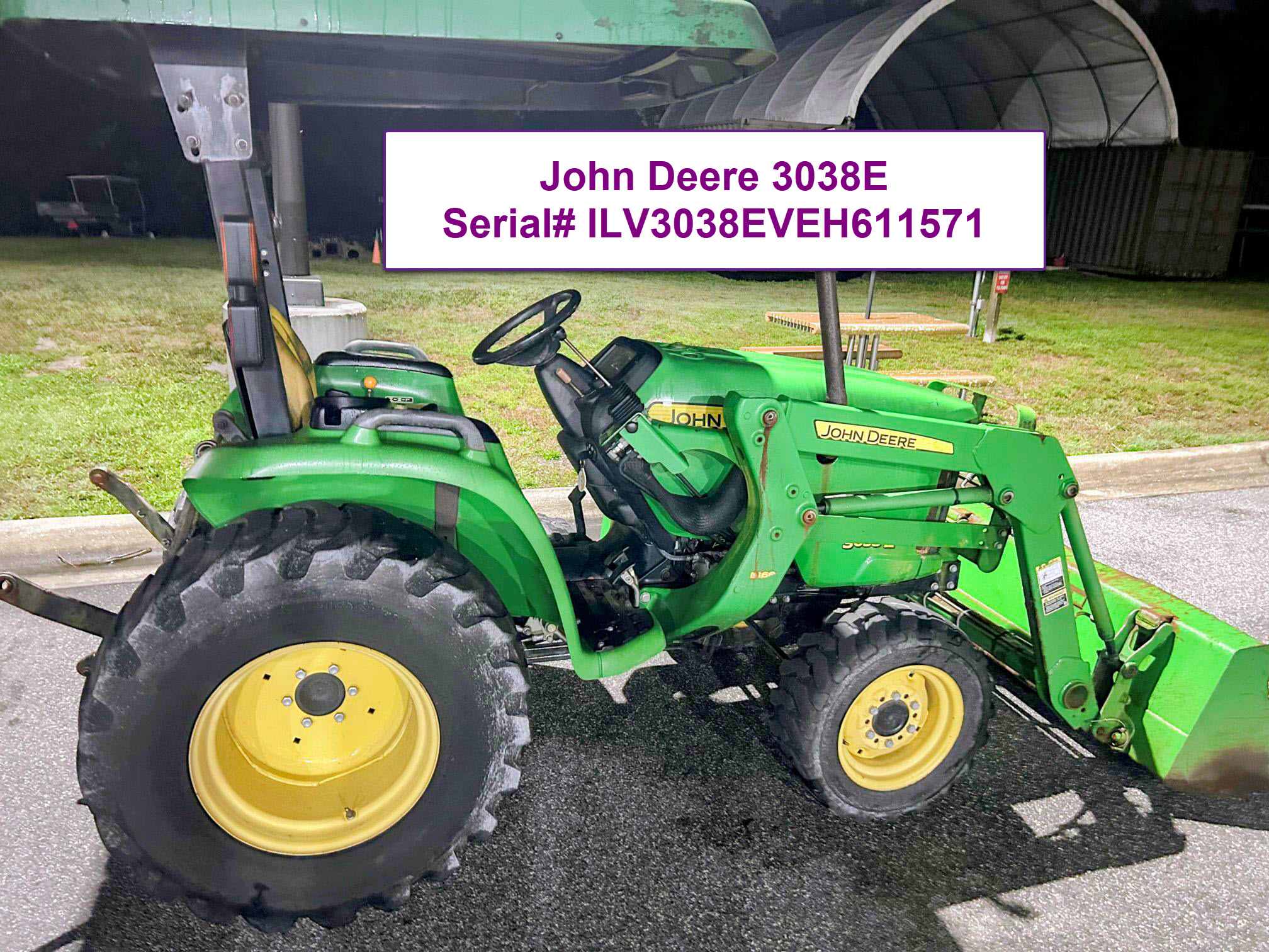 John Deere Tractor VC# 00222349 (Orlando, FL 32825)