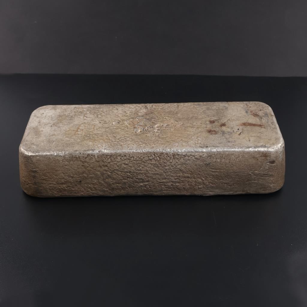 Johnson Matthey Fine Silver 100oz Bar