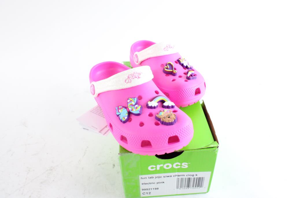 Jojo Siwa Crocs, Size C12 Property Room