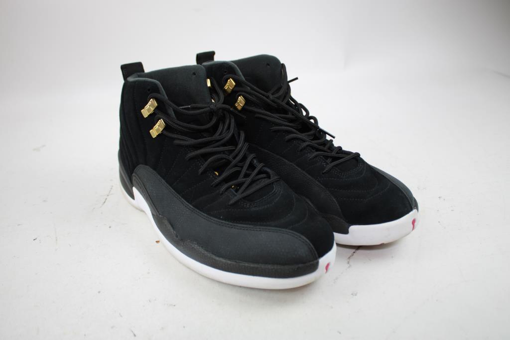 Jordan 12 Retro Reverse Taxi Men's Hi-Top Sneakers, Size 11
