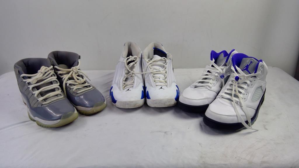 Jordan, 3 Pairs, Size 11, 13, 9