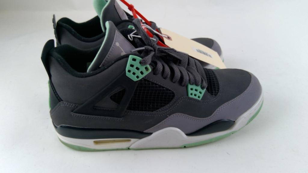 Jordan 4 Retro Green Glow Men's Shoes Size 10