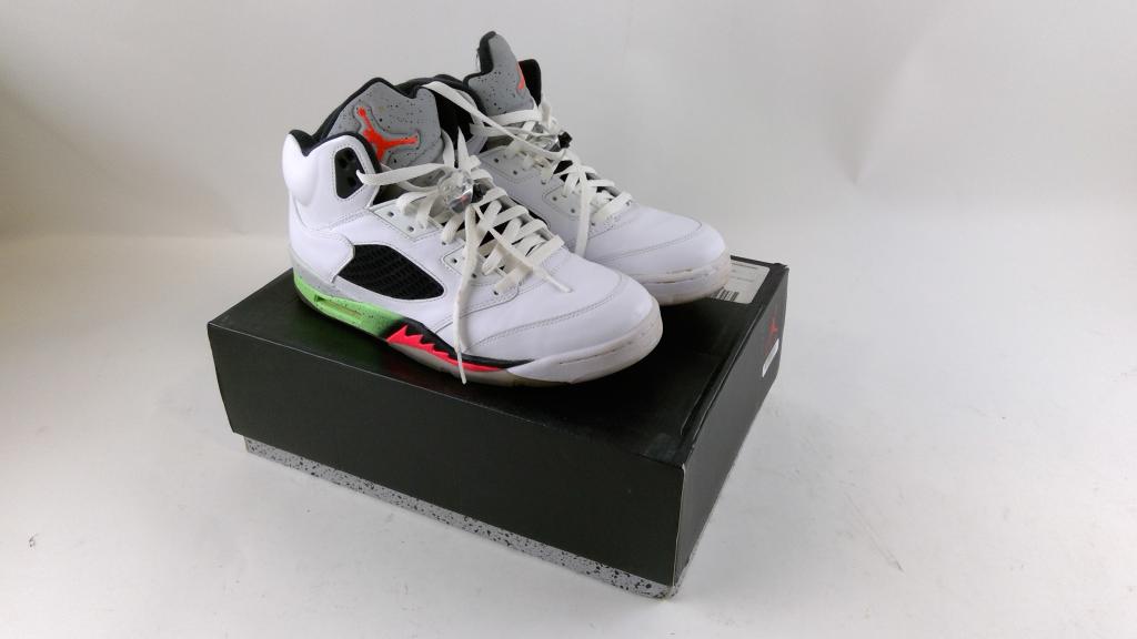 Jordan 5 Retro Poison Green Mens Shoes Size 10.5