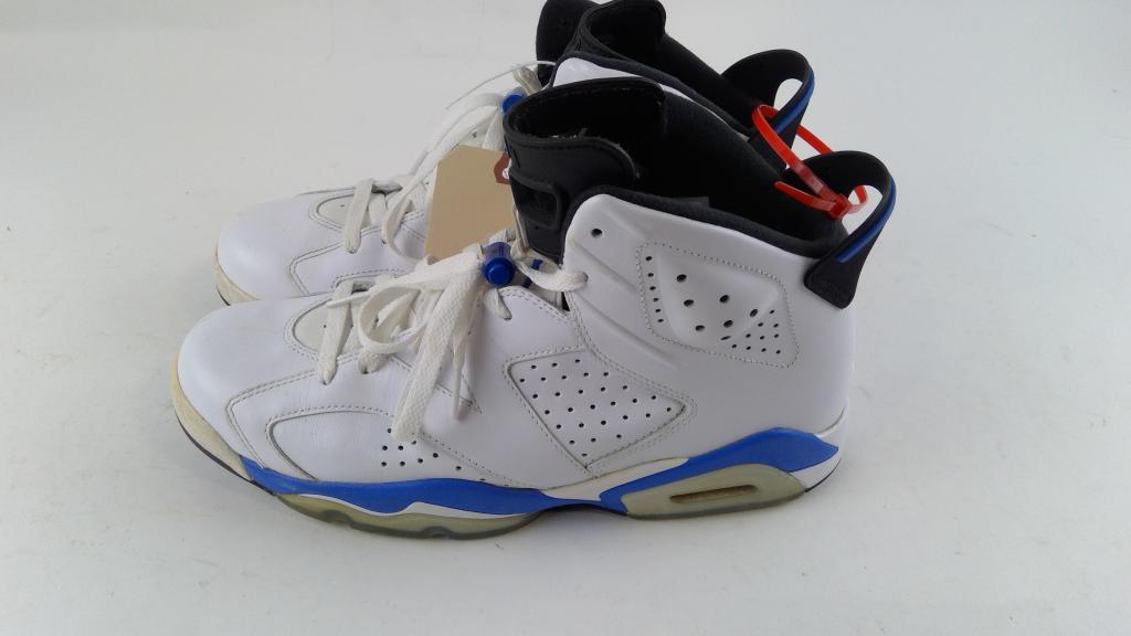 Jordan 6 Retro Sport Blue Mens Shoes Size 10.5