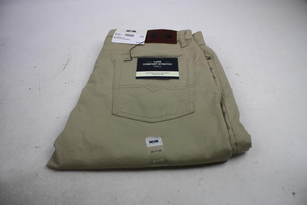 Joseph Abboud Supreme Twill Pants, 33x32