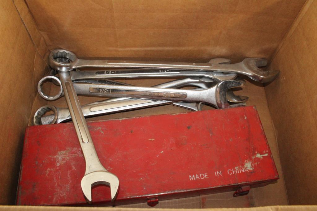 Jumbo Wrenches & Sockets, 6+ Pieces Property Room