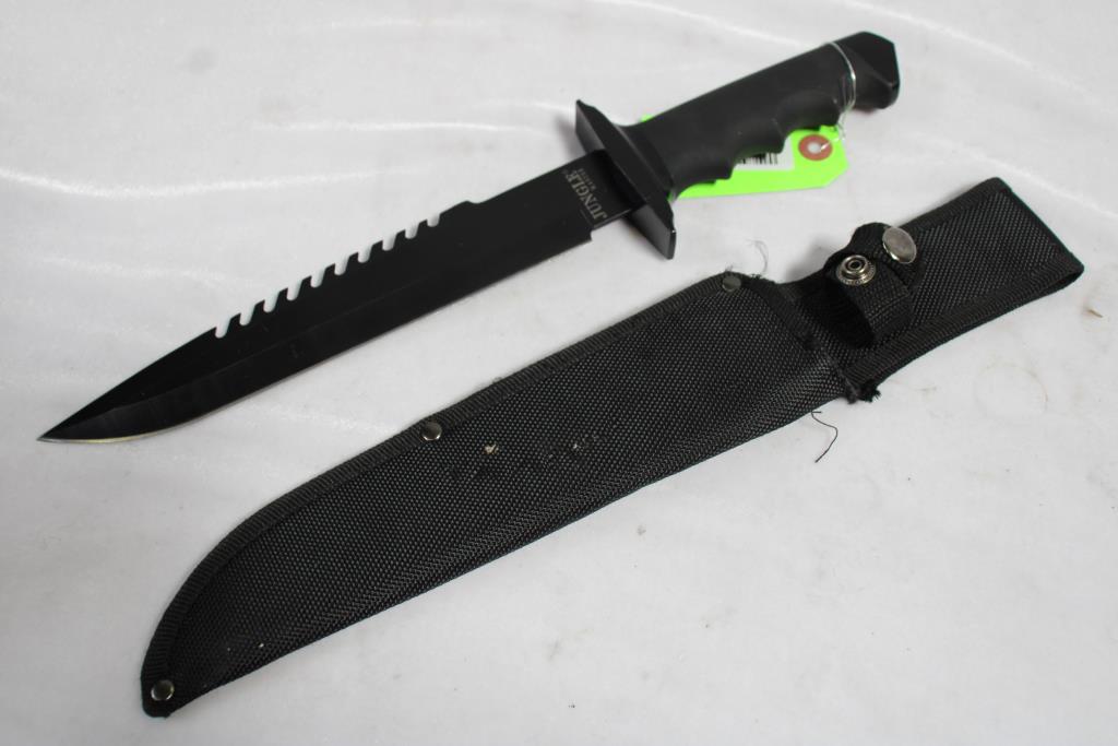 Jungle Master Knife With Sheath Property Room