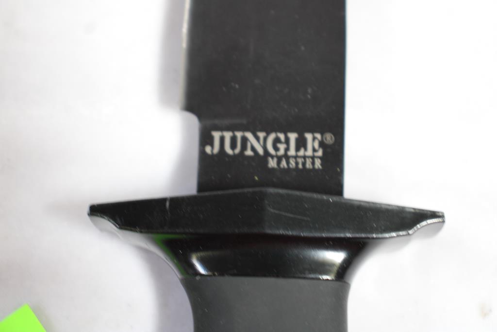 Jungle Master Knife With Sheath Property Room