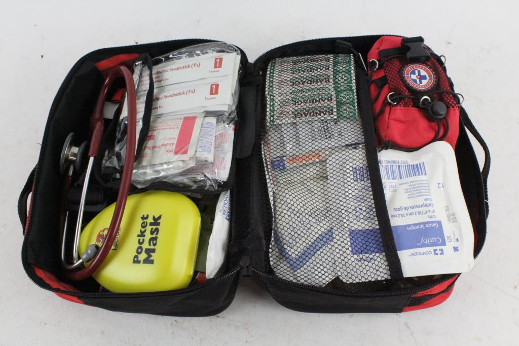 Justin Case Bag With Medical Supplies Property Room