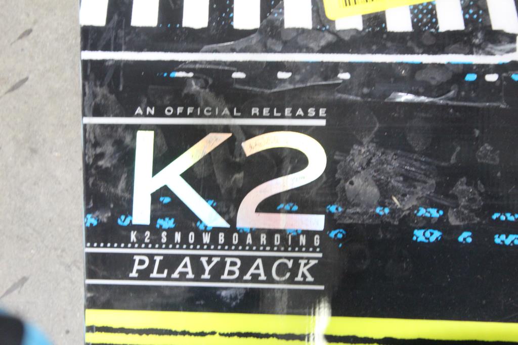 k2 playback snowboard 2012