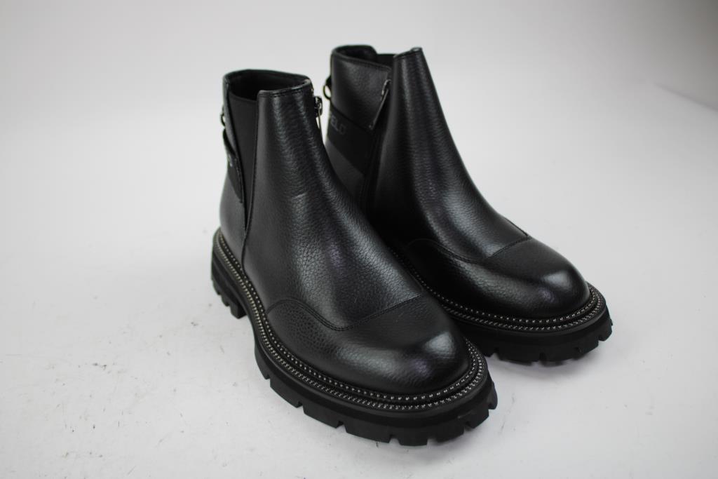 Karl Lagerfeld Men's Leather Chelsea Boots Size 8