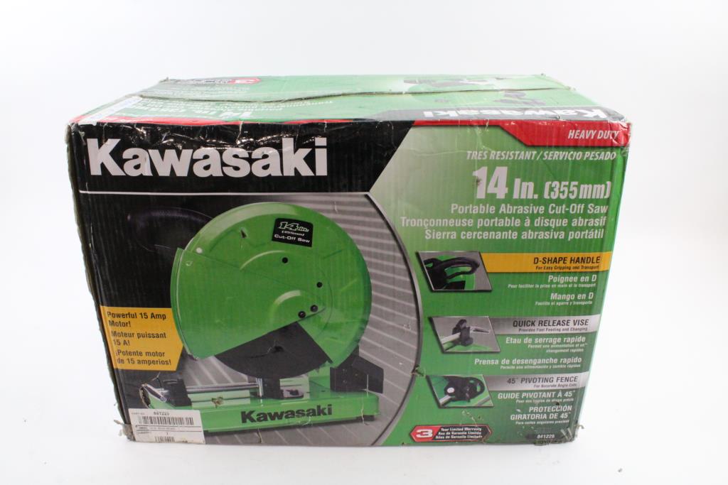 Kawasaki CutOff Saw Property Room