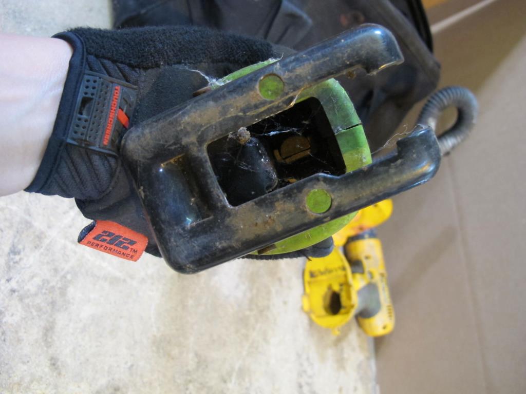 Kawasaki Reciprocating Saw, Dewalt Worklight, & More In Black Bag; 5