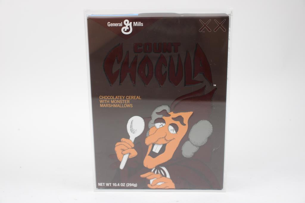 KAWS Monsters Count Chocula Limited Edition Cereal