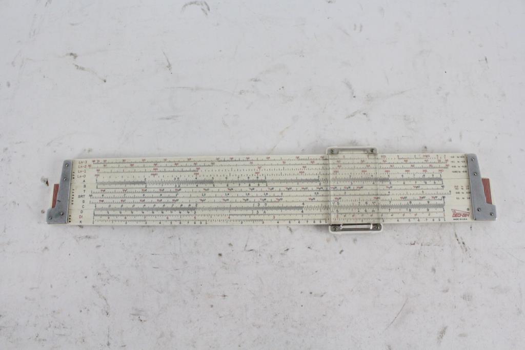 K&E Slide Rule And More, 10+ Pieces Property Room