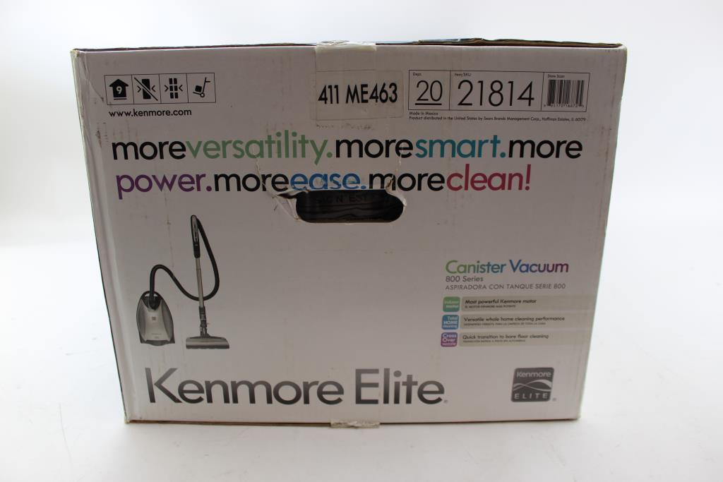 Kenmore Elite Canister Vacuum Property Room