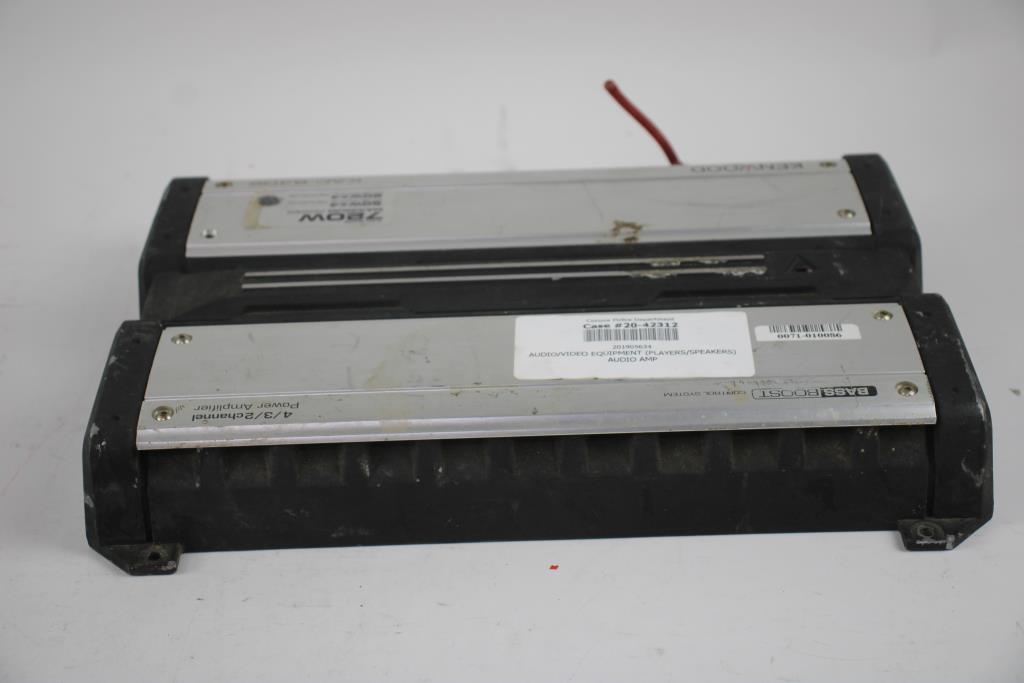 Kenwood Amplifier, KAC8402 Property Room