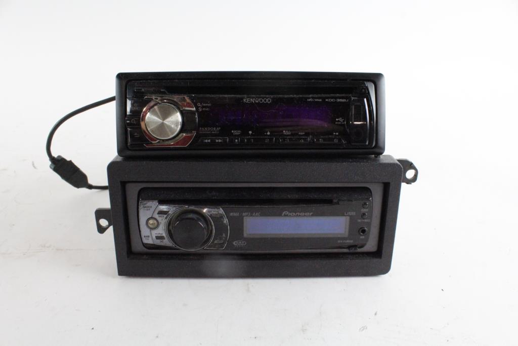 Kenwood and Pioneer Car Stereos Property Room