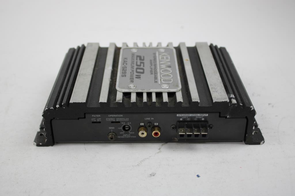 Kenwood Car Audio And Video Lot