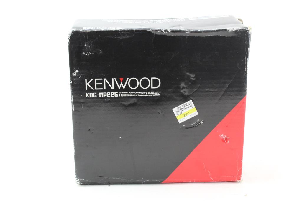 Kenwood Car Stereo Property Room