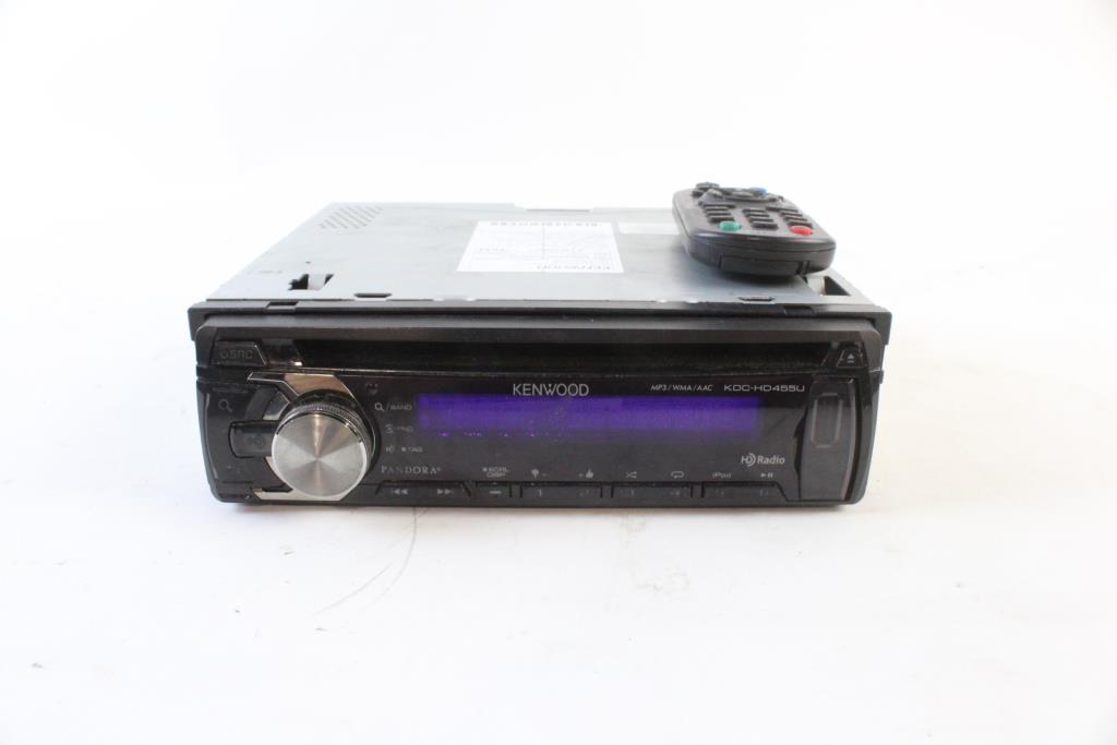 Kenwood Car Stereo Property Room