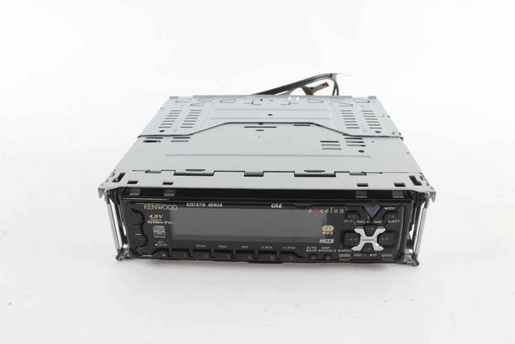 Kenwood Car Stereo Property Room