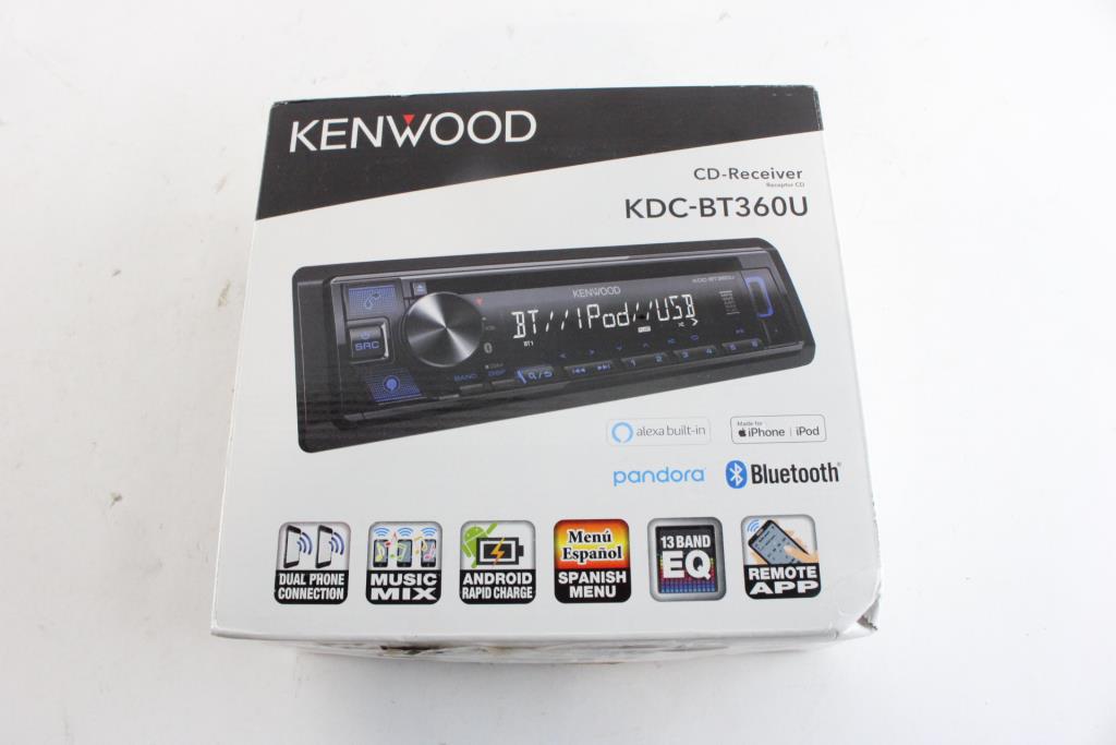 Kenwood Cd Receiver Property Room