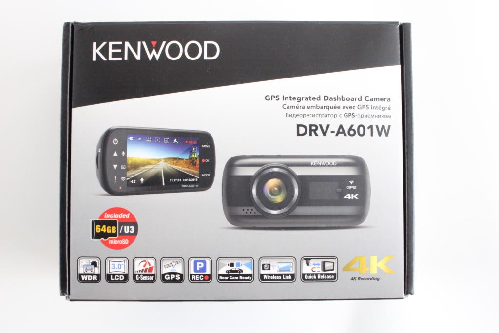 Kenwood GPS Integrated Dashboard Camera Property Room