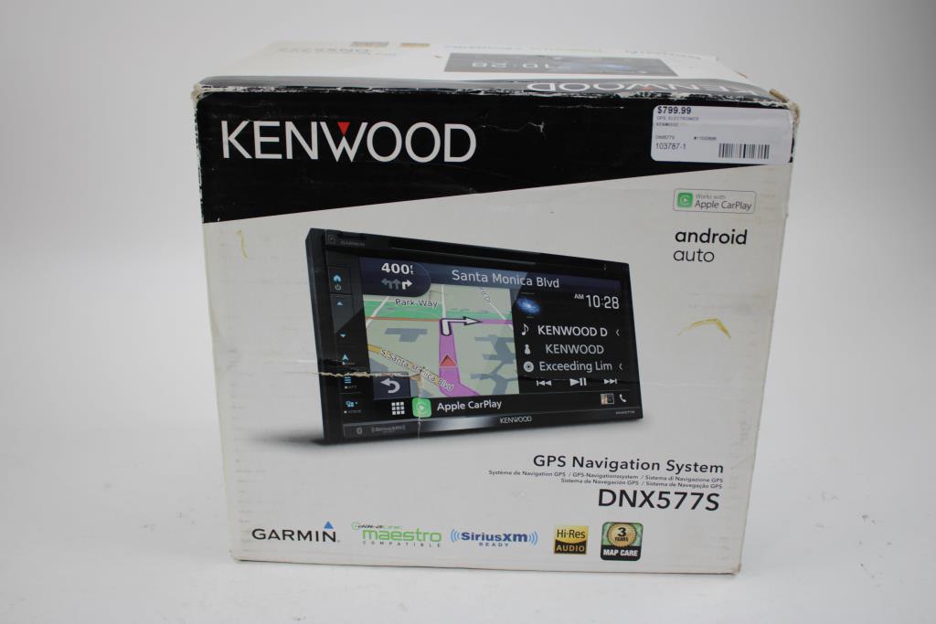 Kenwood GPS Navigation System Car Stereo