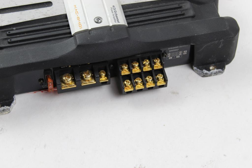 Kenwood Kac8401 640W Power Amplifier Property Room