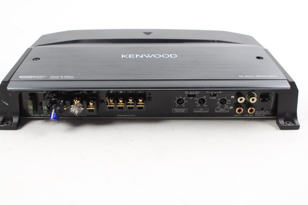 Kenwood KAC9104D Amp Property Room