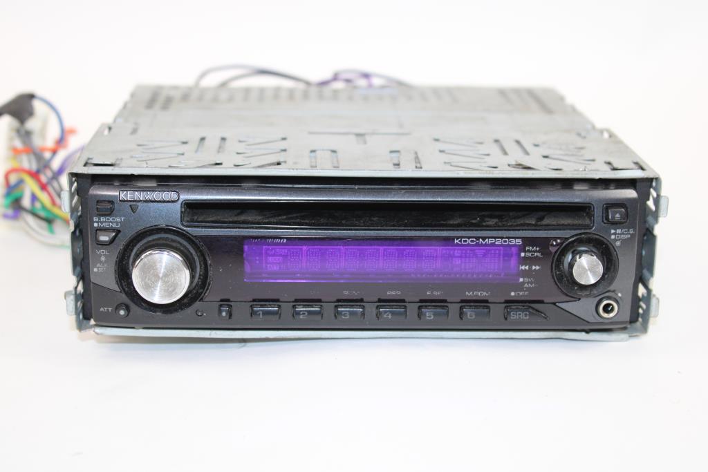 Kenwood KDCMP2035 Car Stereo Property Room