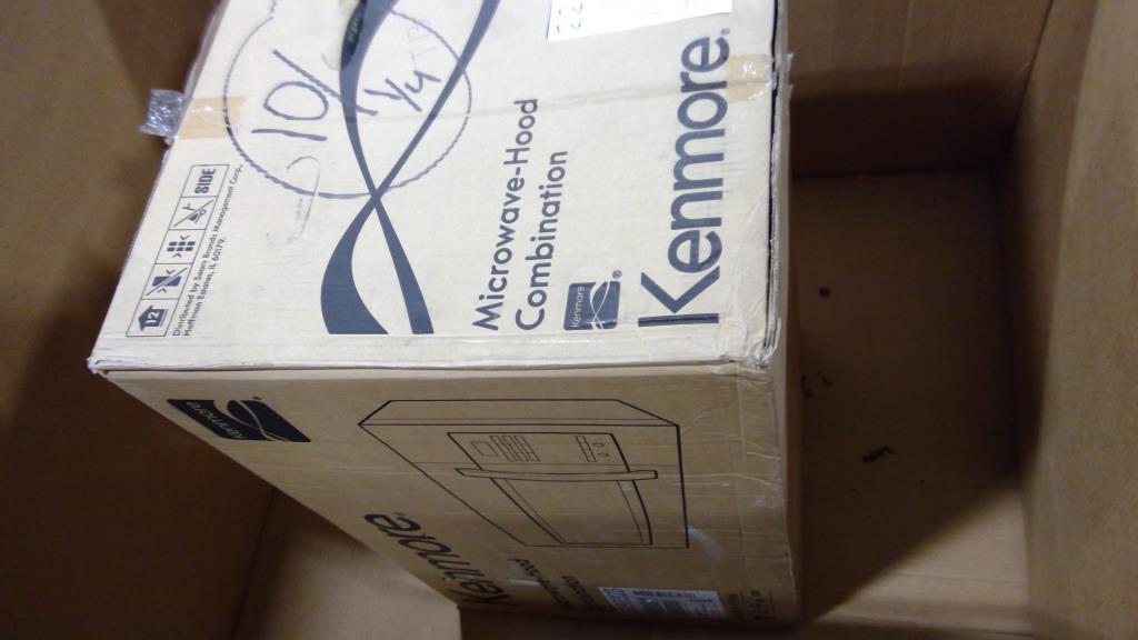 Kenwood MicrowaveHood Combination Property Room