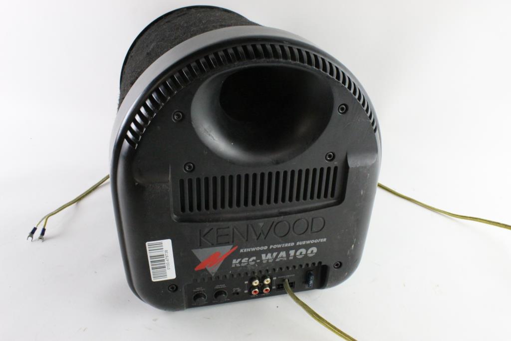 Kenwood Powered Car Subwoofer Property Room