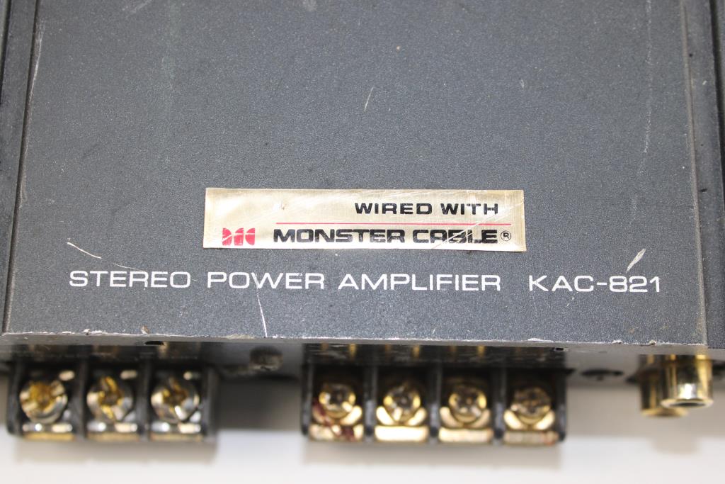 Kenwood Stereo Power Amplifier Kac821 edu.svet.gob.gt