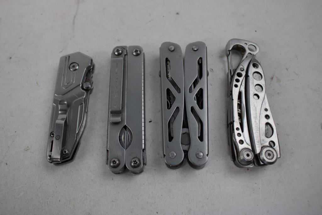 Kershaw, Leatherman, And Other Multi-Tools/Knives, 7 Pieces