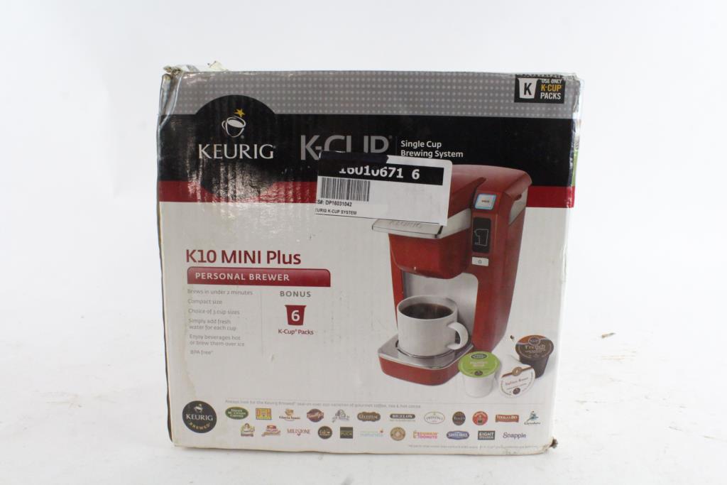 Keurig Personal Brewer Property Room