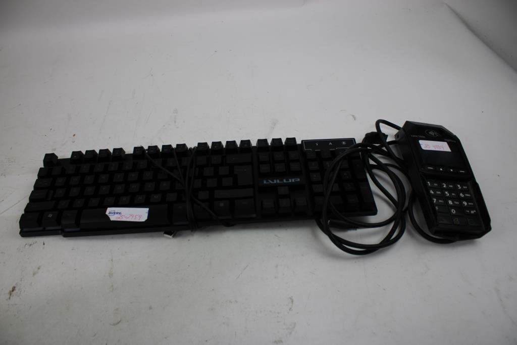 Keyboard, Digital Multimeter, Power Banks, Card Reader, And More, 7 Pieces