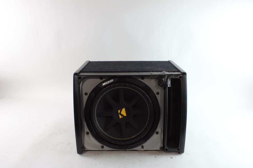 Kicker 12" Speaker Enclosure Property Room