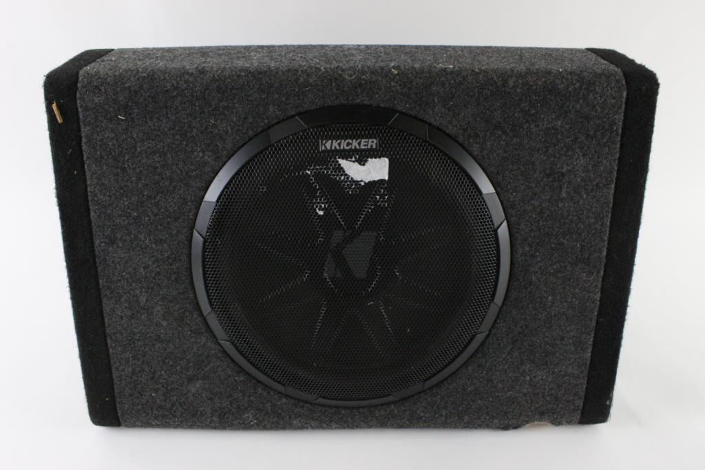 Kicker BassStation Powered Subwoofer Property Room