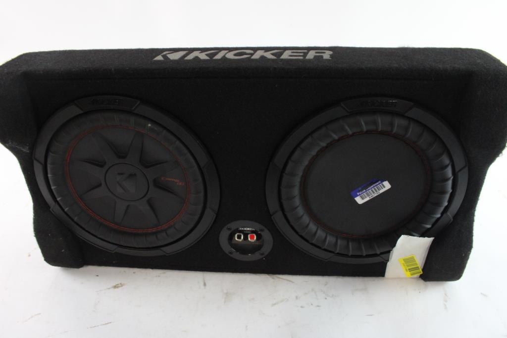 Kicker Comp RT Subwoofer With Box Property Room