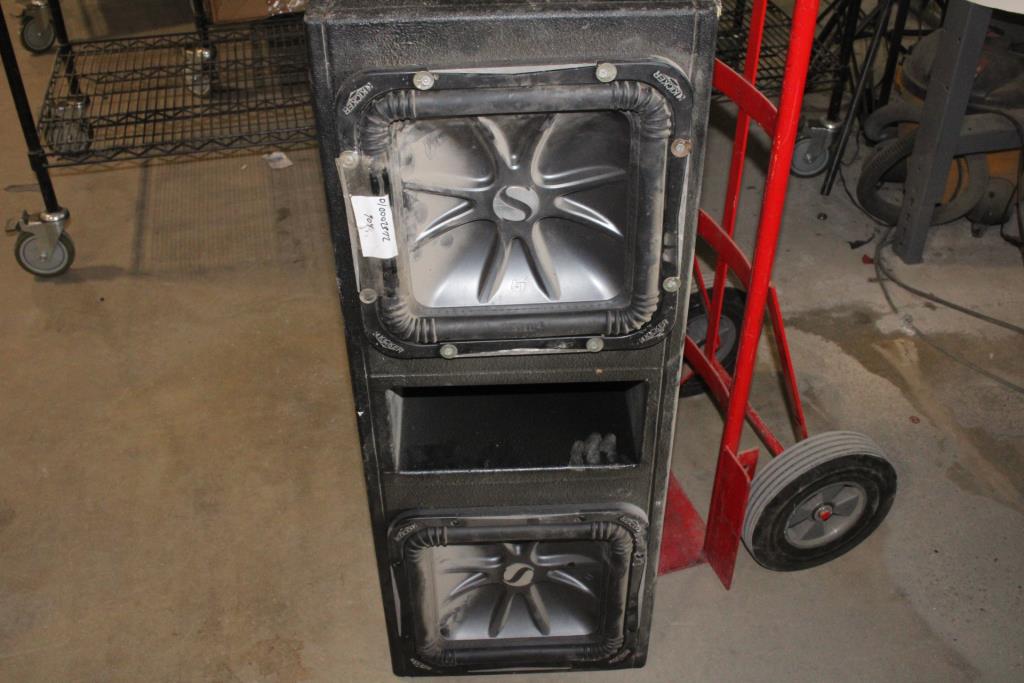 Kicker Speakers With Miega Box Property Room